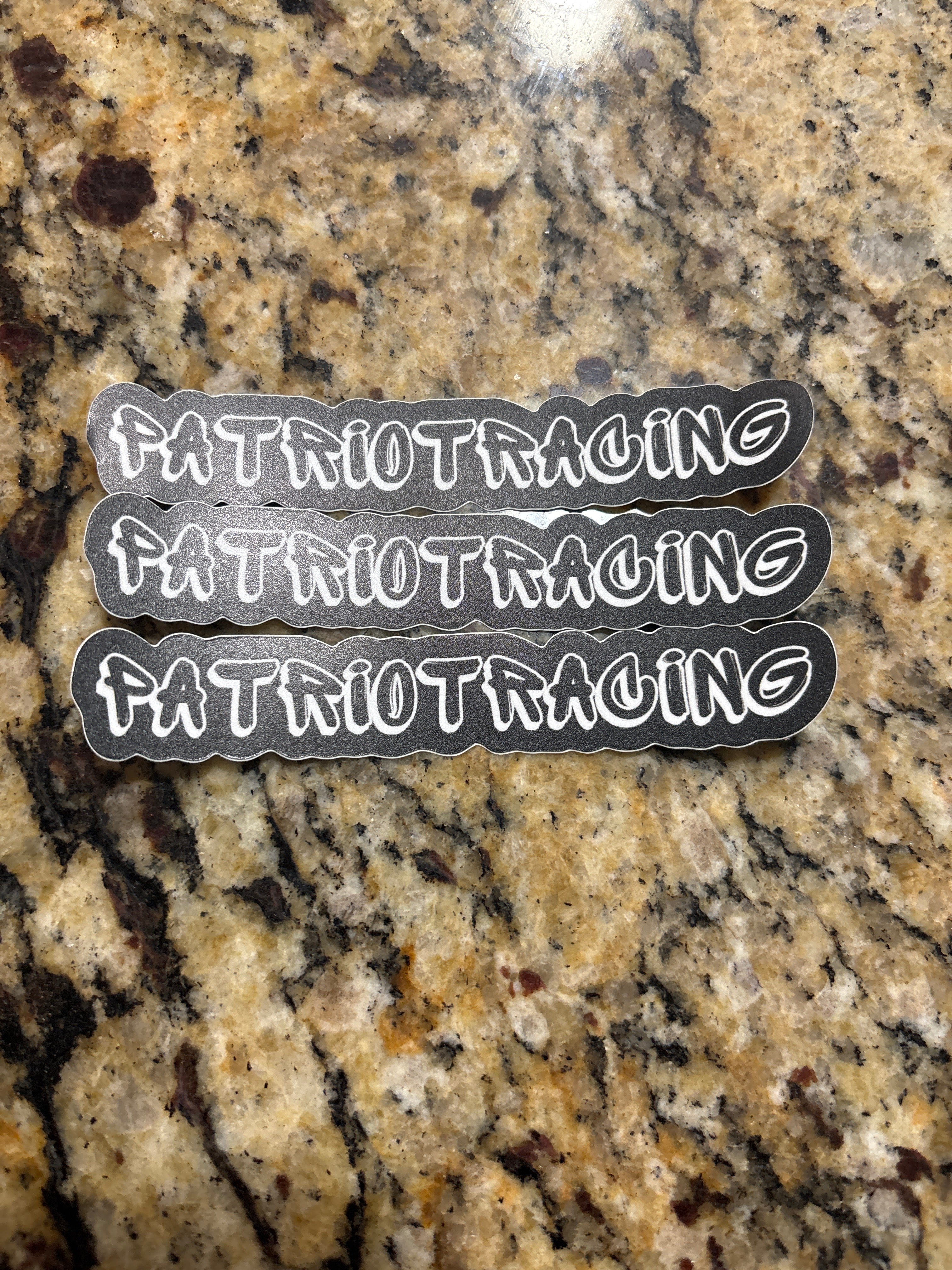Patriot Racing Design Patriot Racing Stickers 3pcs