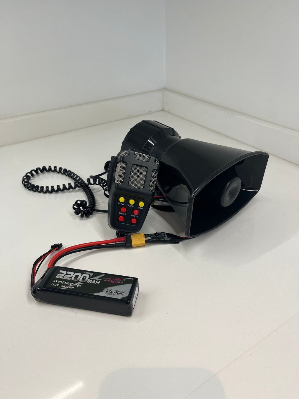 Loud speaker Battery powered For e-bikes/bikes