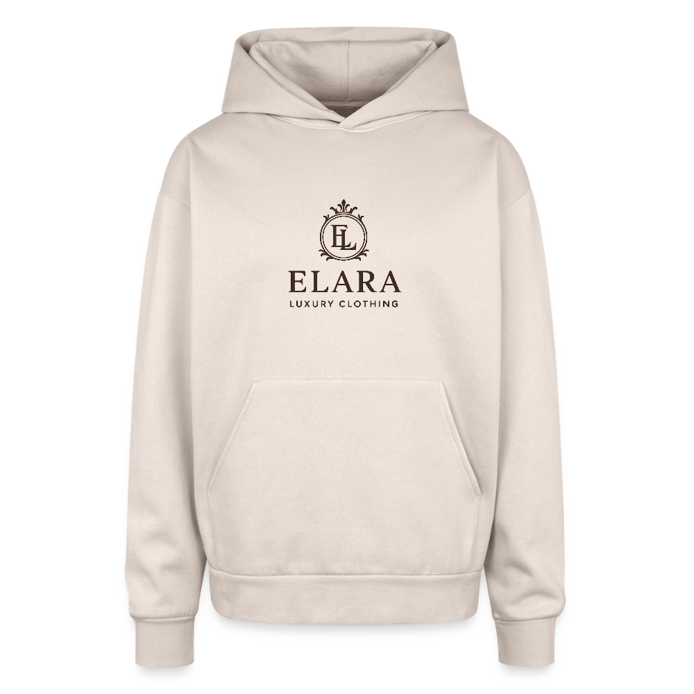 Oversized Hooded Sweatshirt - Sand