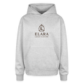 Oversized Hooded Sweatshirt - heather grey