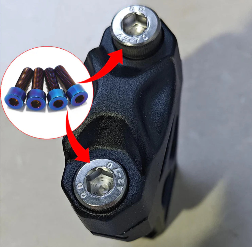 ULTRA BEE TITANIUM DIRECT MOUNT BOLTS