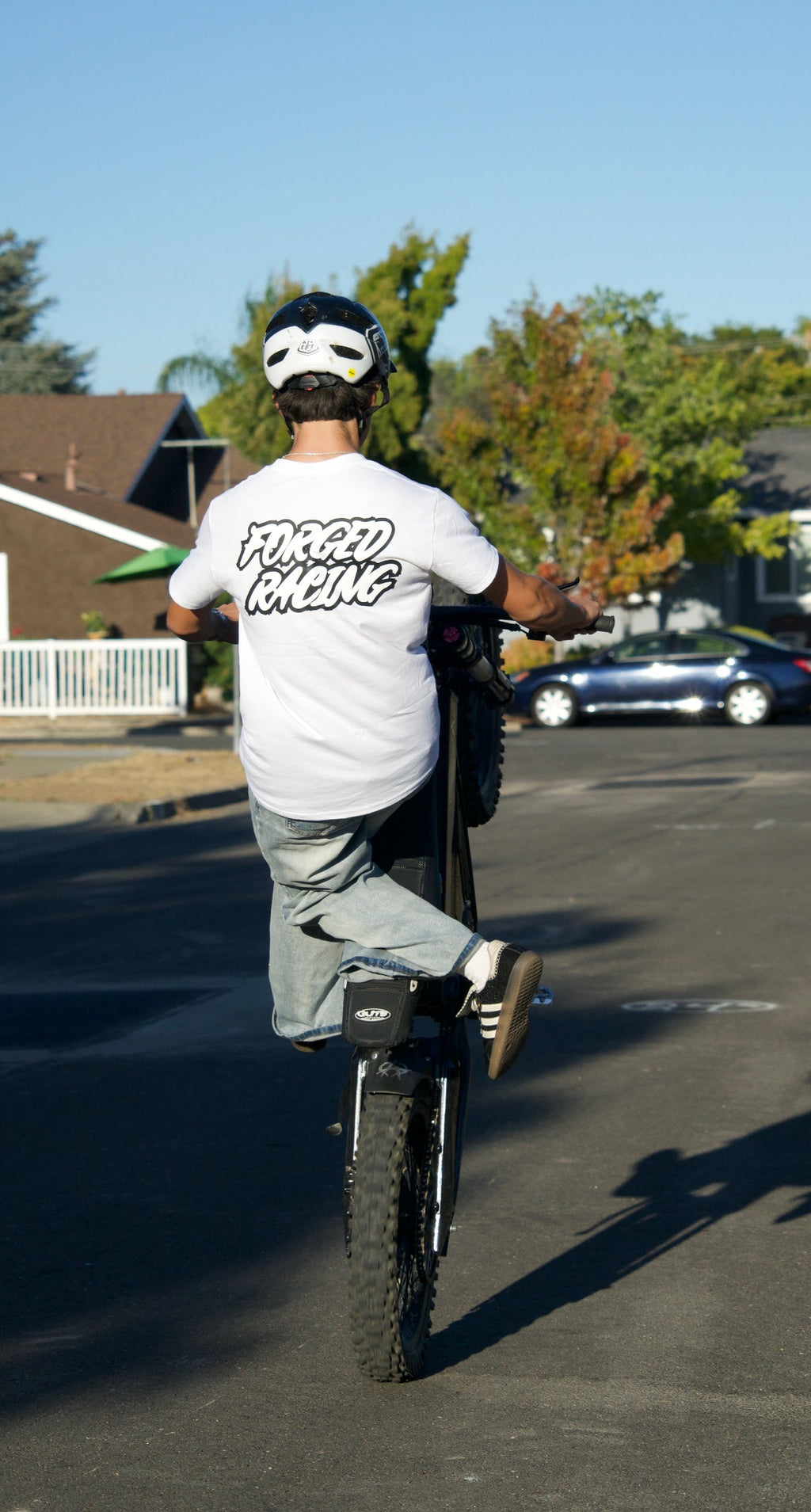 Forged Racing V1 Shirt - White (ADULT SIZE)