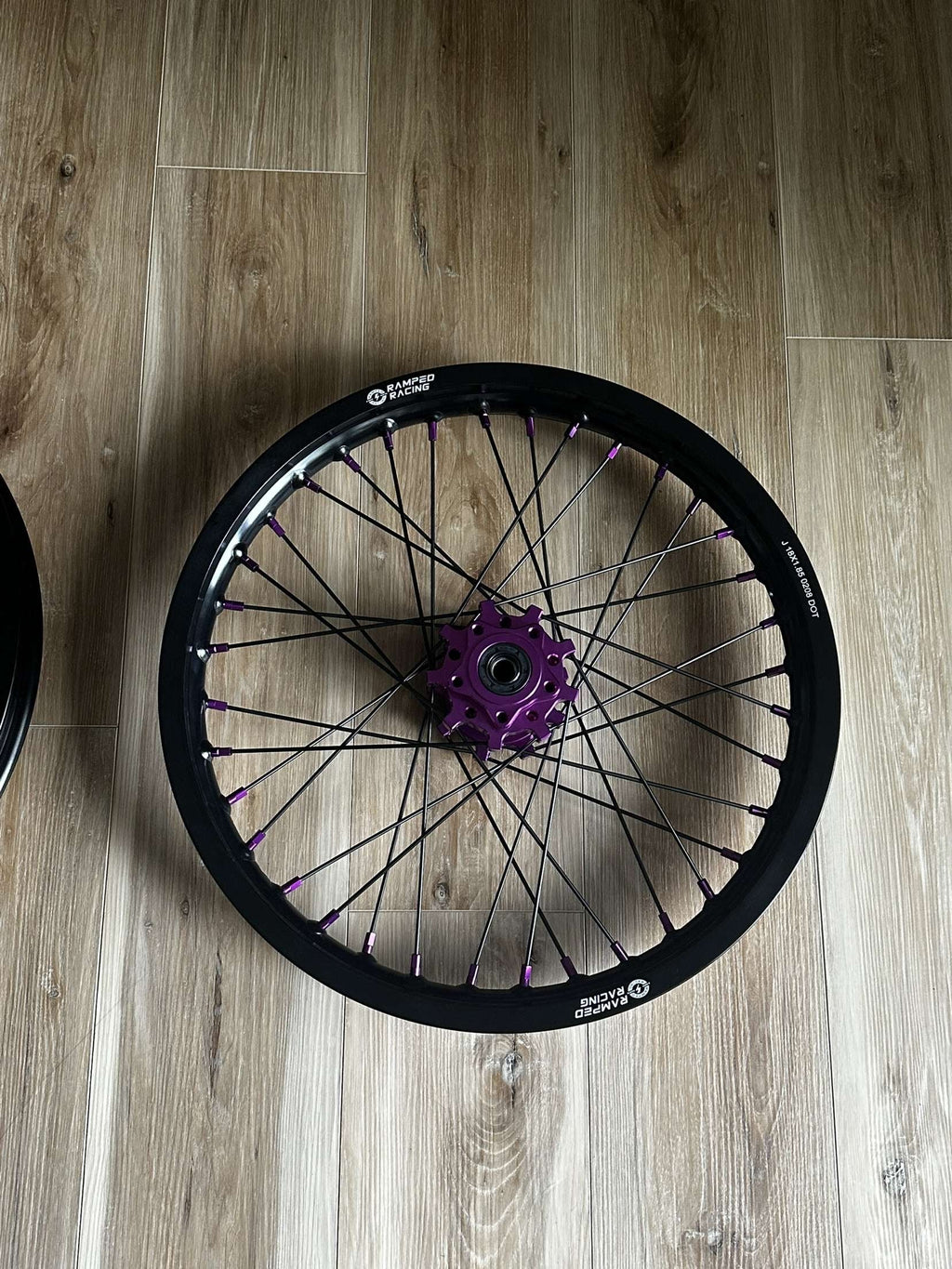 Patriot Racing 18/21 Wheel Set for Surron Light Bee X/S (No Tires), Segway x160/x260 ...