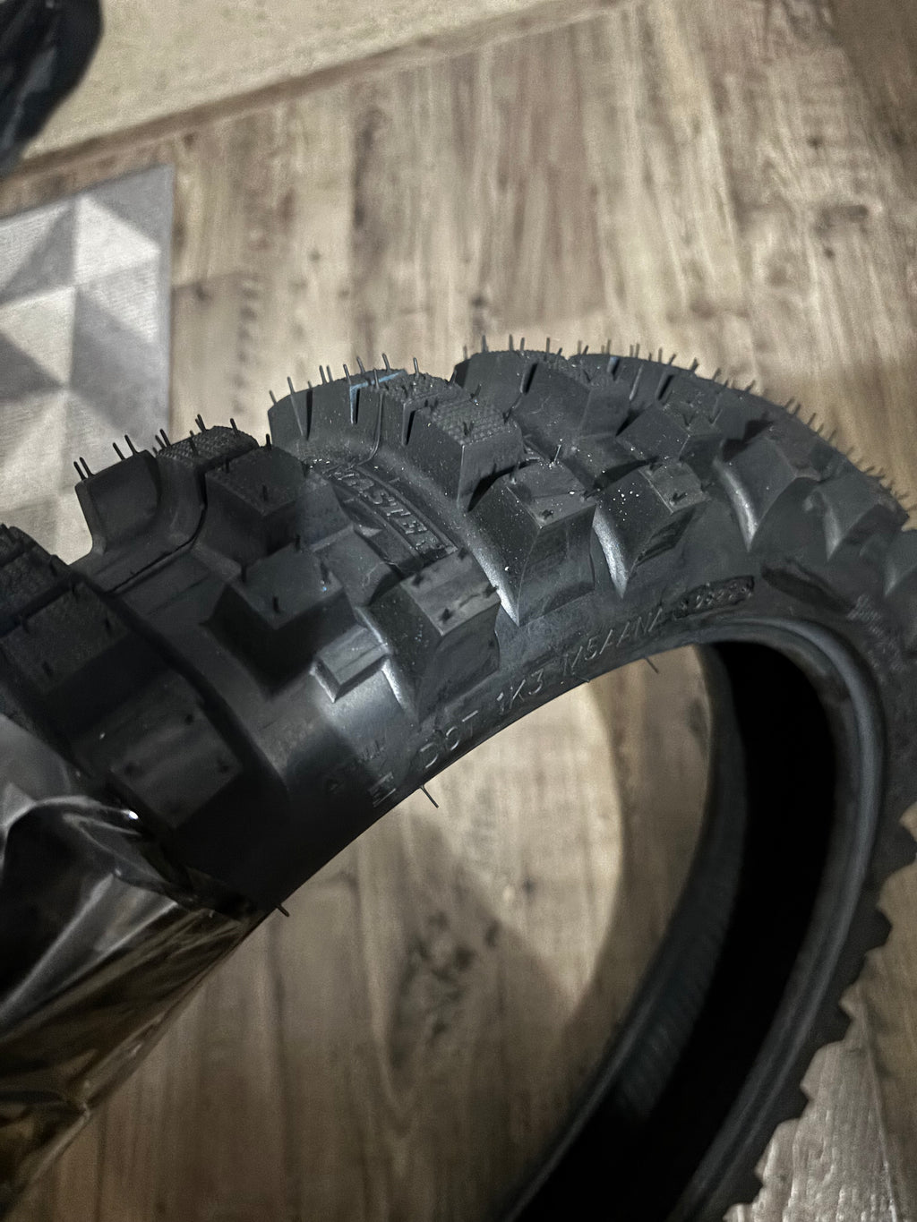 100/90-19 rear tire