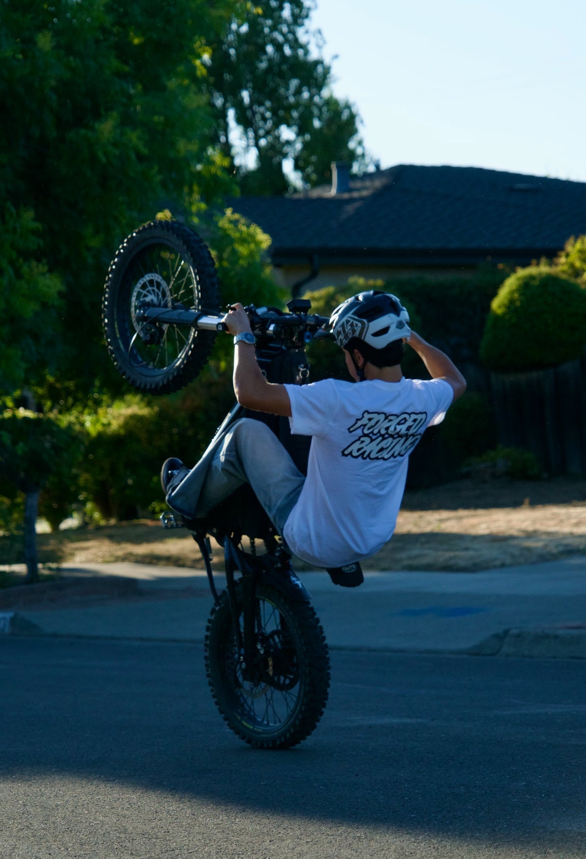 Forged Racing V1 Shirt - White (ADULT SIZE)