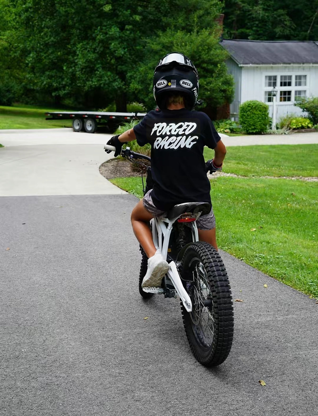 Forged Racing V1 Shirt - Black (ADULT SIZE)