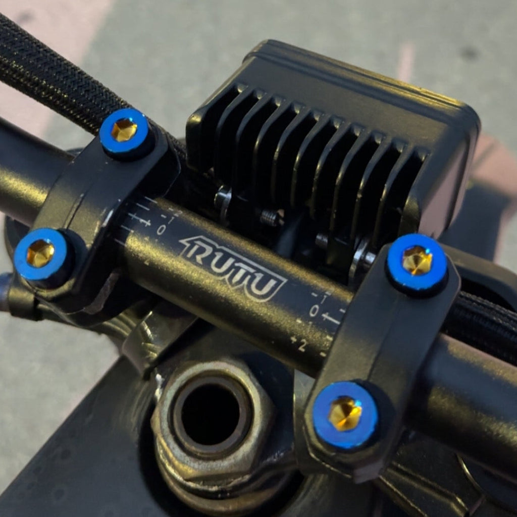 Upgraded Titanium Bolts For Tuttio