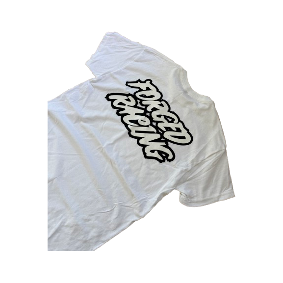 Forged Racing V1 Shirt - White (ADULT SIZE)