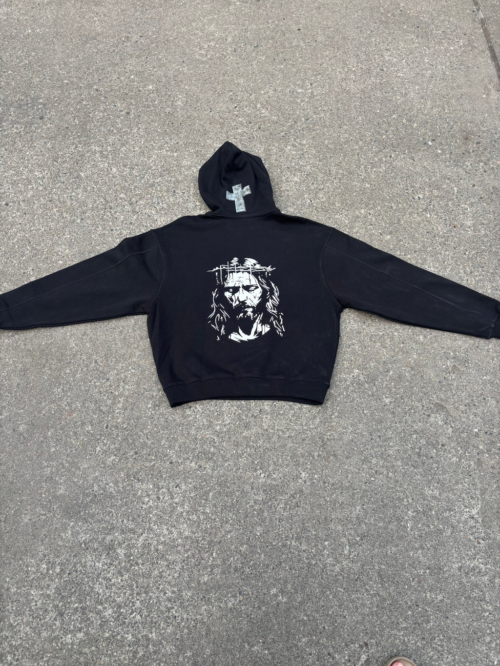 14 OZ Black Urban Hoodie