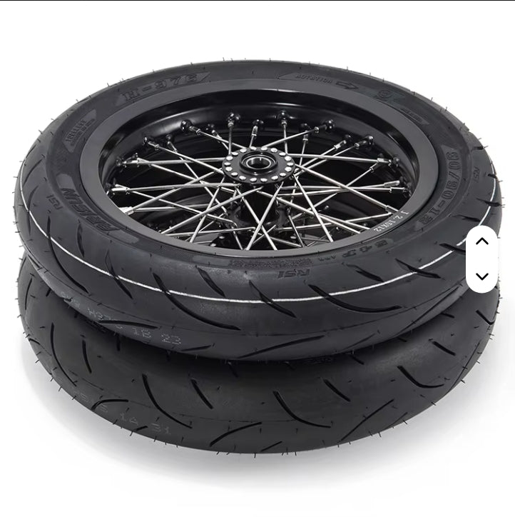 Patriot Racing MotoTec Super-Moto Wheel Set – Patriot Racing