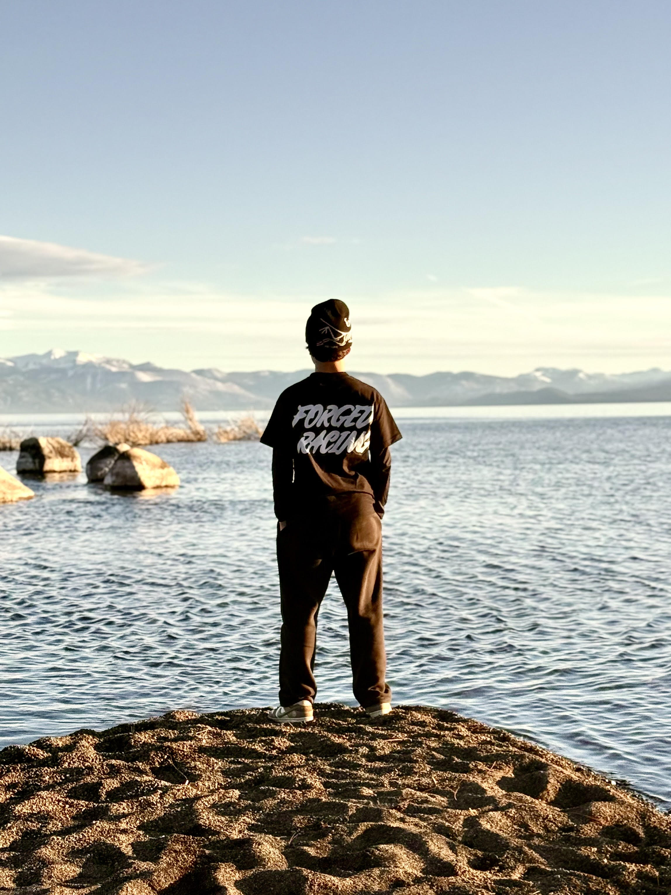 Forged Racing V1 Shirt - Black (ADULT SIZE)