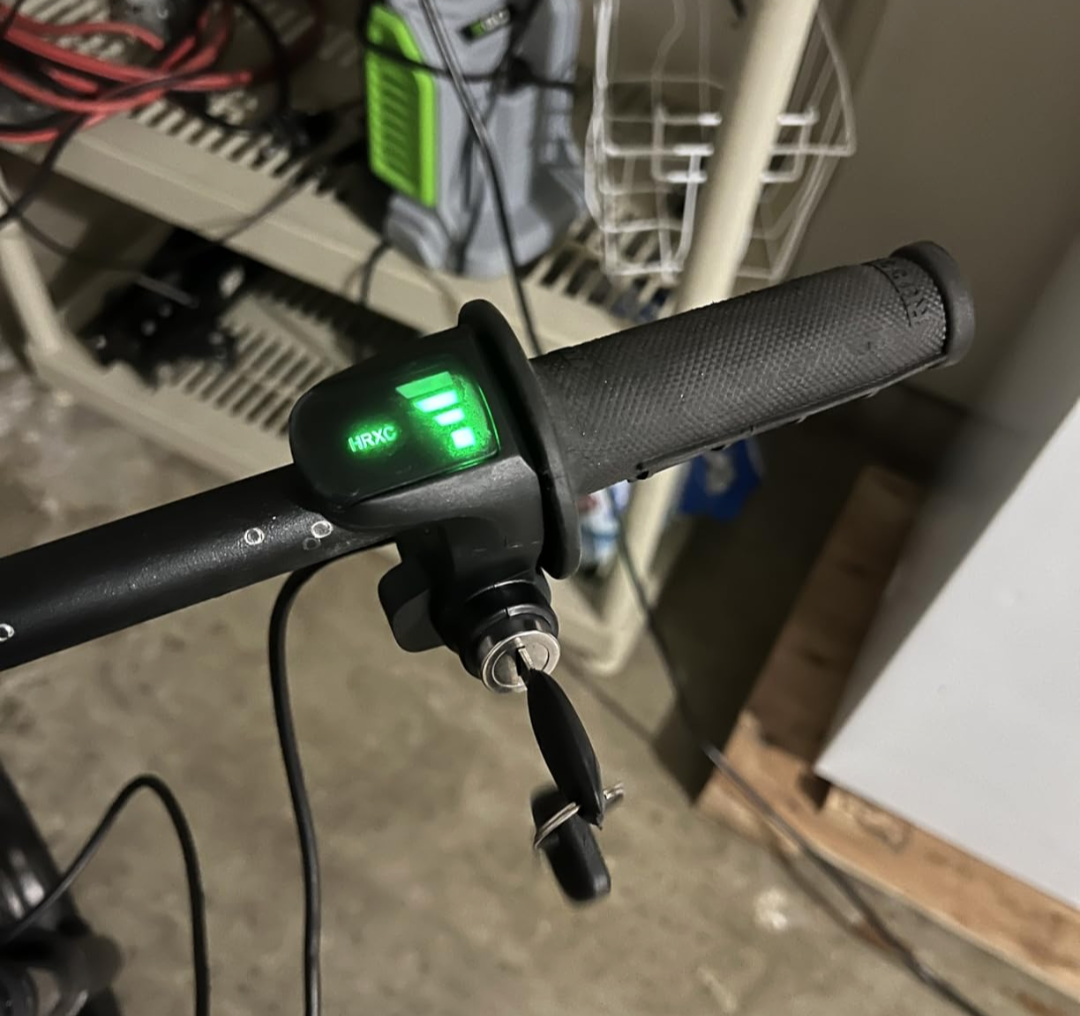South Coast Moto full twist throttle for Ridstar Q20