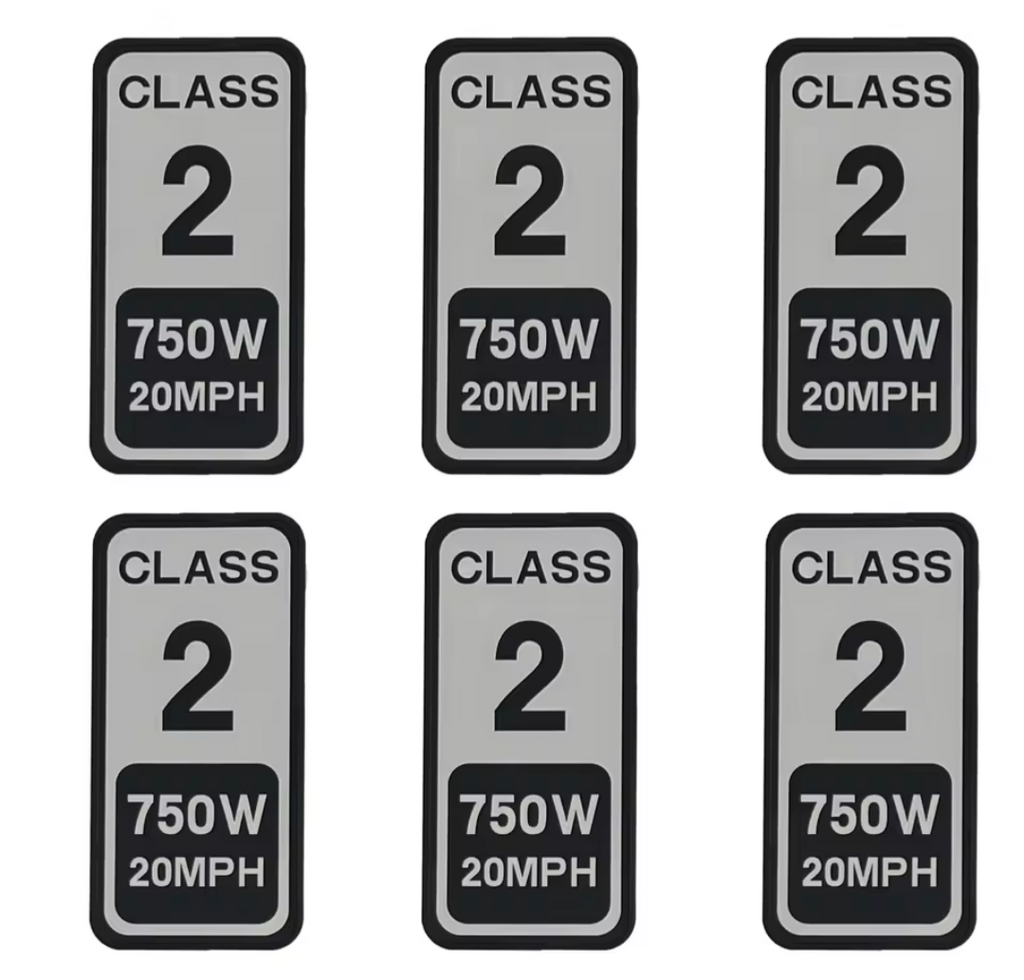 Street Legal Emoto Sticker                    (Pack of 2)