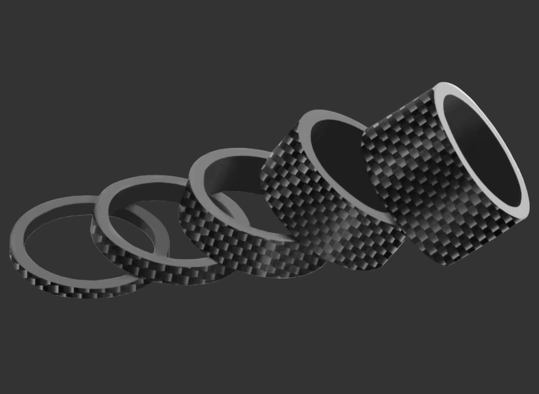 Patriot Racing Carbon Stem Spacers – Patriot Racing